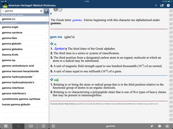 American Heritage® Medical iPad screenshot 4 - Medical app