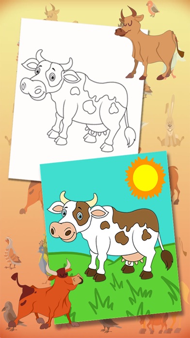 Animals Coloring Pages - Book screenshot 2