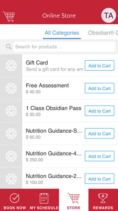 Screenshot #3 pour Obsidian Fitness