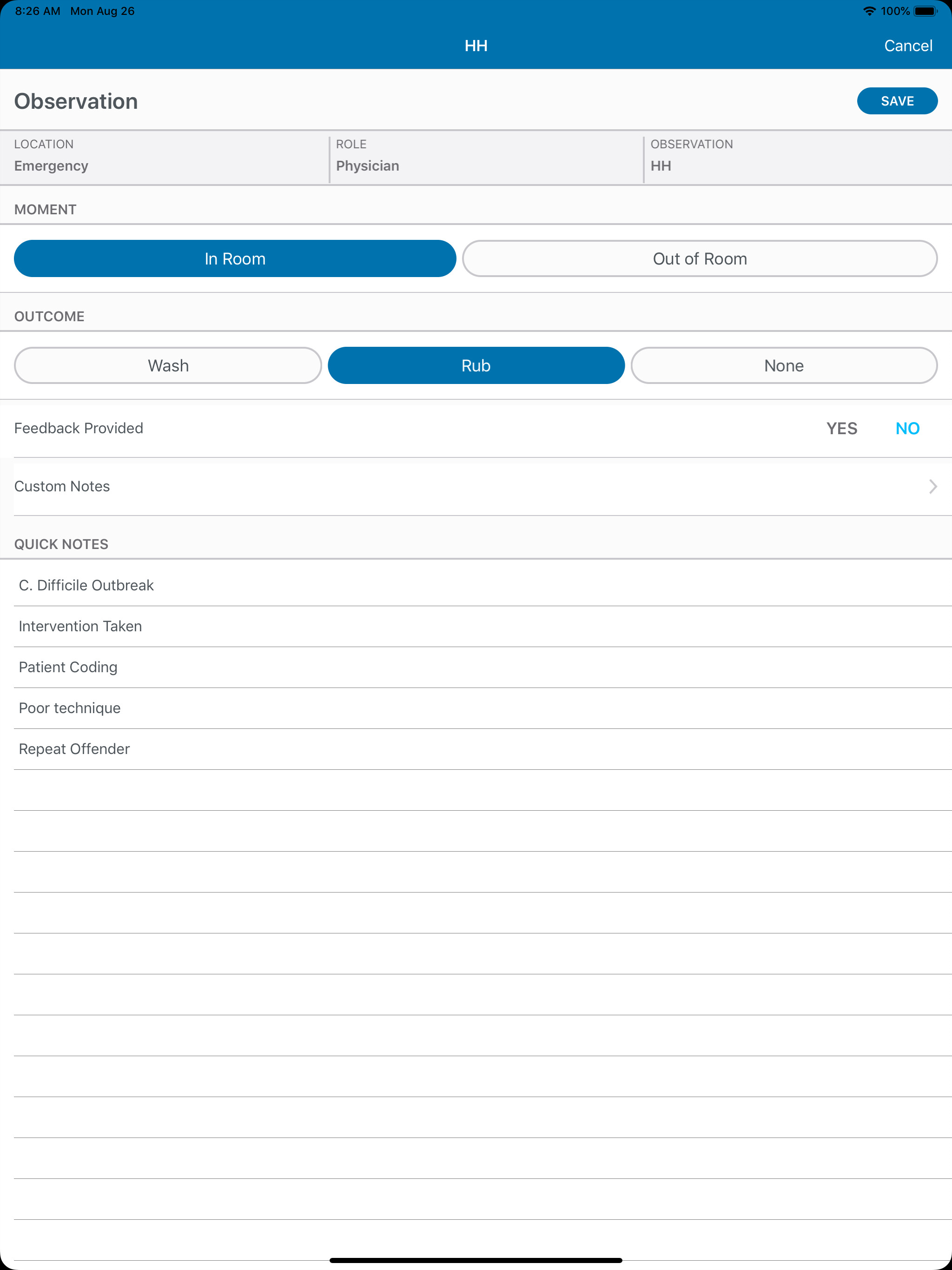 SMARTLINK™ Observation