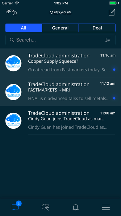 TradeCloud Energy Screenshot