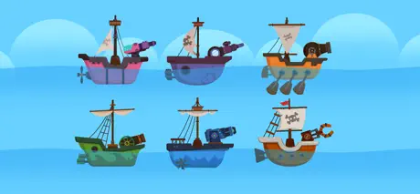 Dinosaur Pirate Games for kids