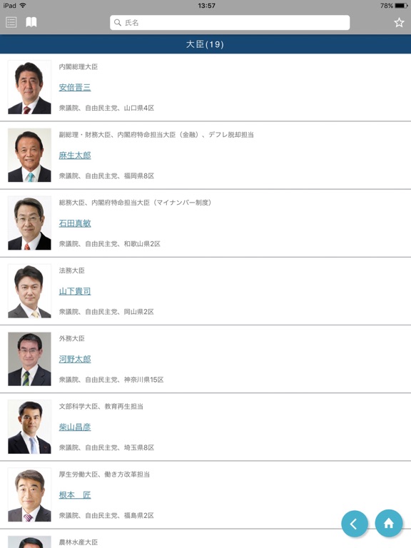 国会議員要覧 令和元年8月版のおすすめ画像3