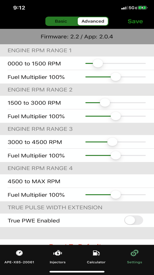 #8. APE X85 (iOS) 由: AlternativePerformanceEng