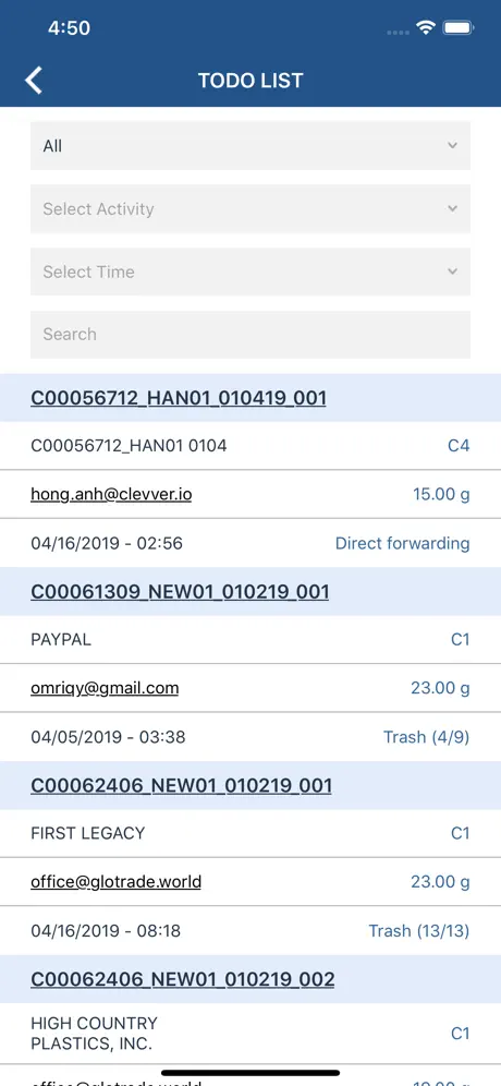 ClevverMail Admin