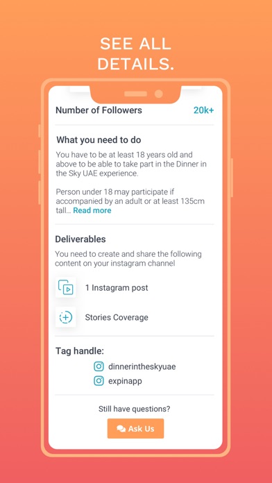 Expin - Influencer Marketing screenshot 4