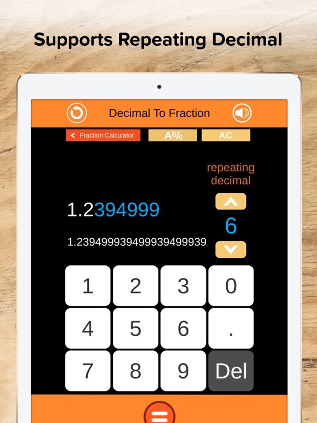 Fraction Calculator Decimals On The App Store