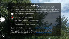 LiveCam – Fullscreen Monitor screenshot