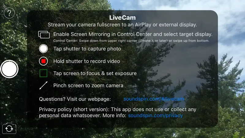 LiveCam – Fullscreen Monitor screenshot 4 of 4
