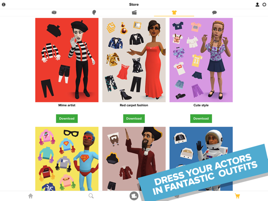 Plotagon Story iPad app afbeelding 5