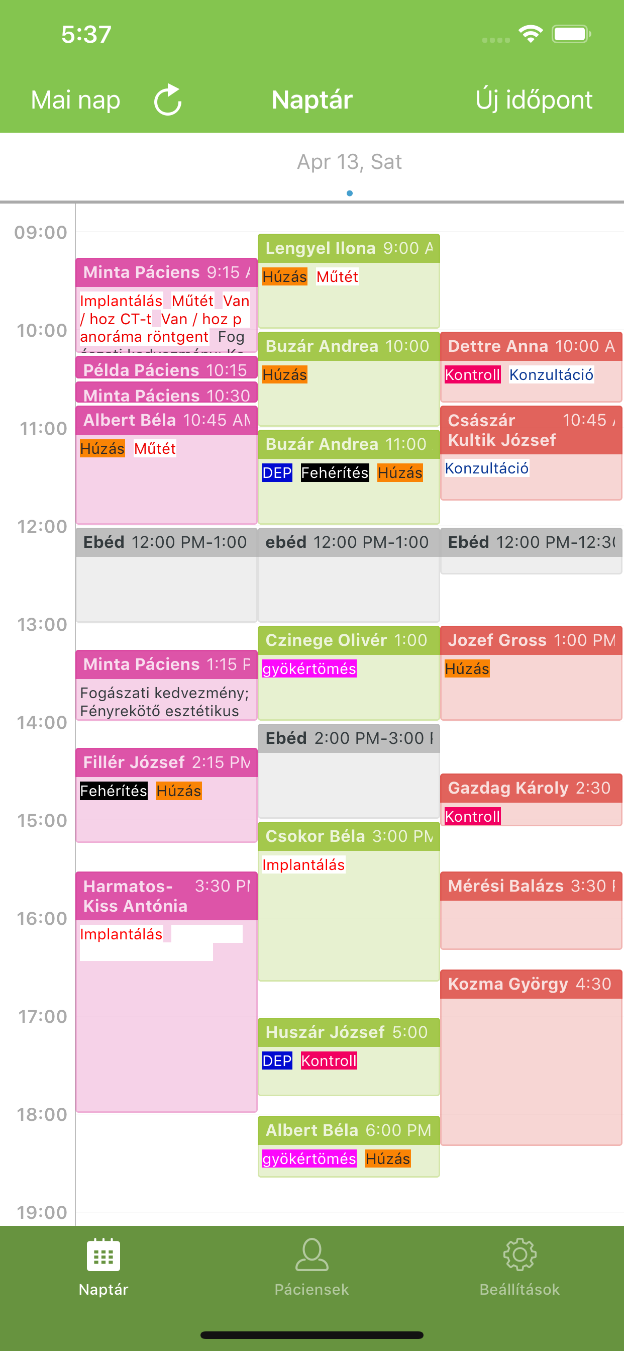 Flexi orvos-alkalmazás