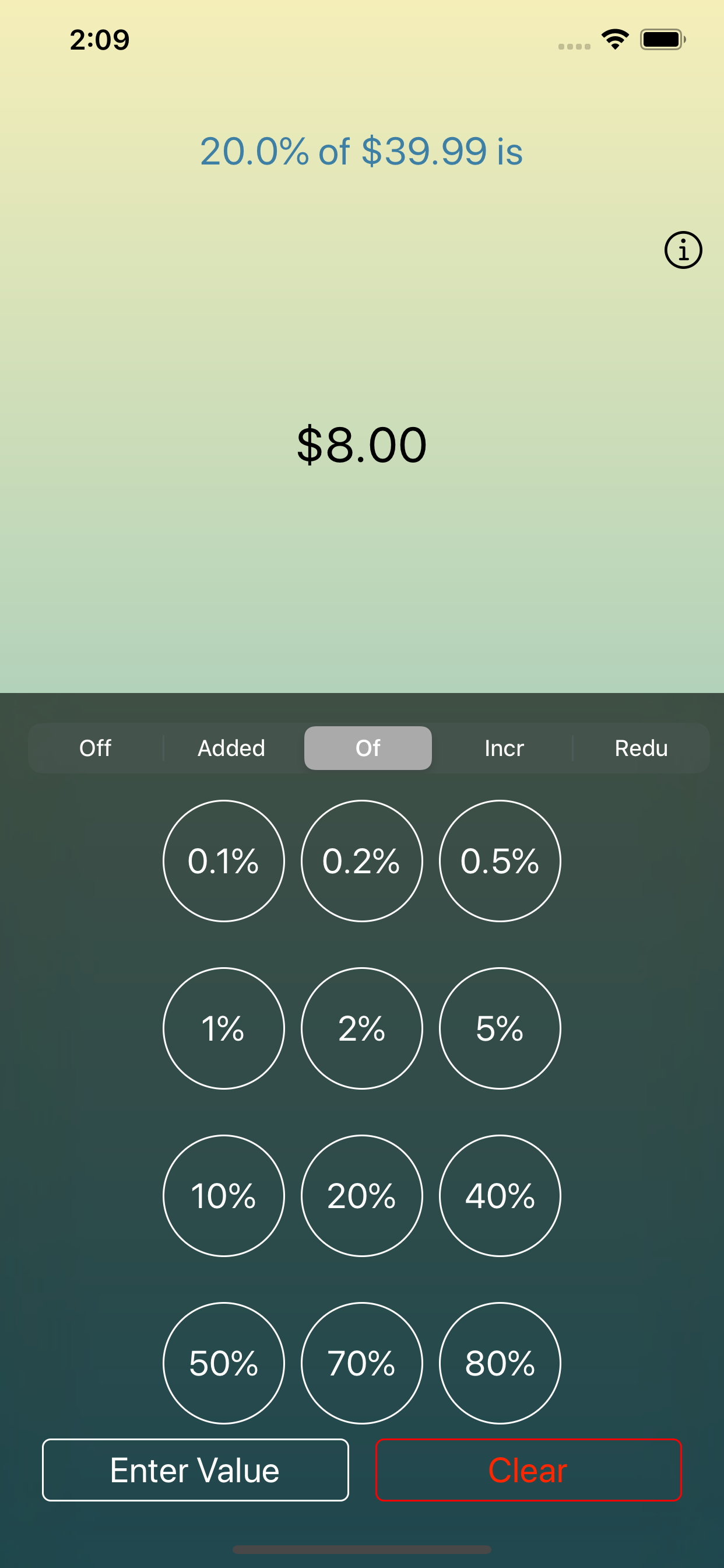 Fast Percent - Calculator Tool