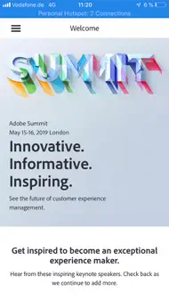 Adobe Summit EMEA 2019 iphone bilder 0