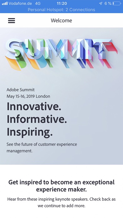 Screenshot #1 pour Adobe Summit EMEA 2019