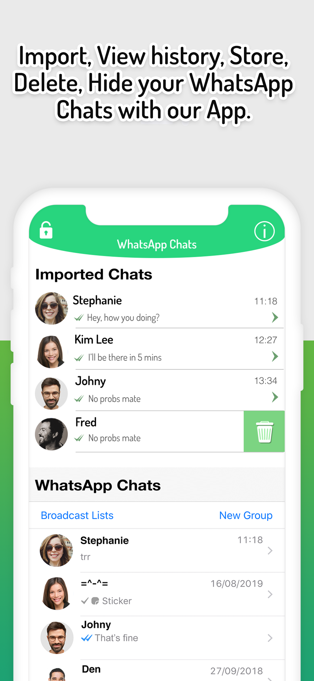 Dual Messenger for Chat App