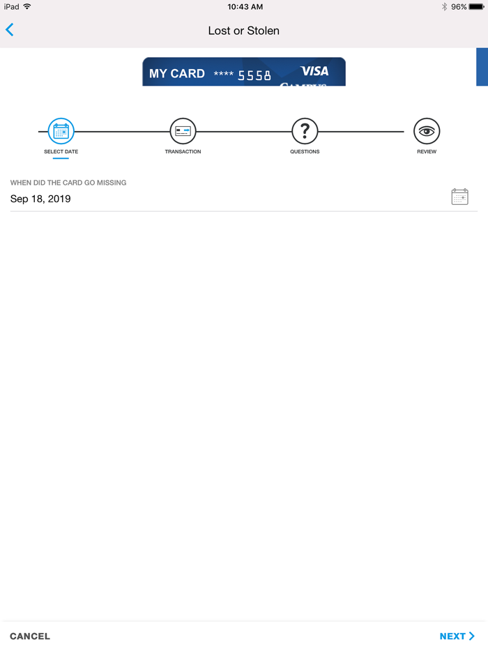 CampusUSA Card Control