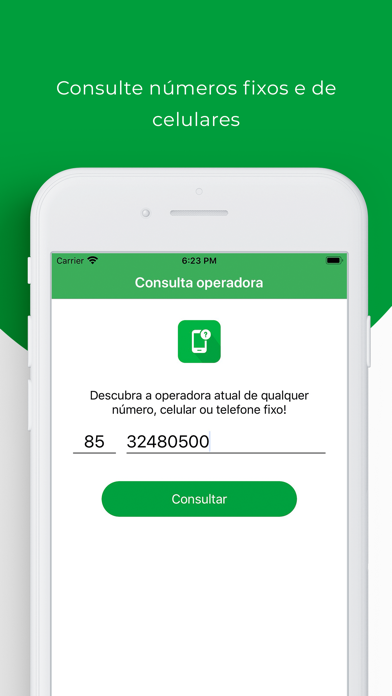 Screenshot #1 pour Consultar operadora