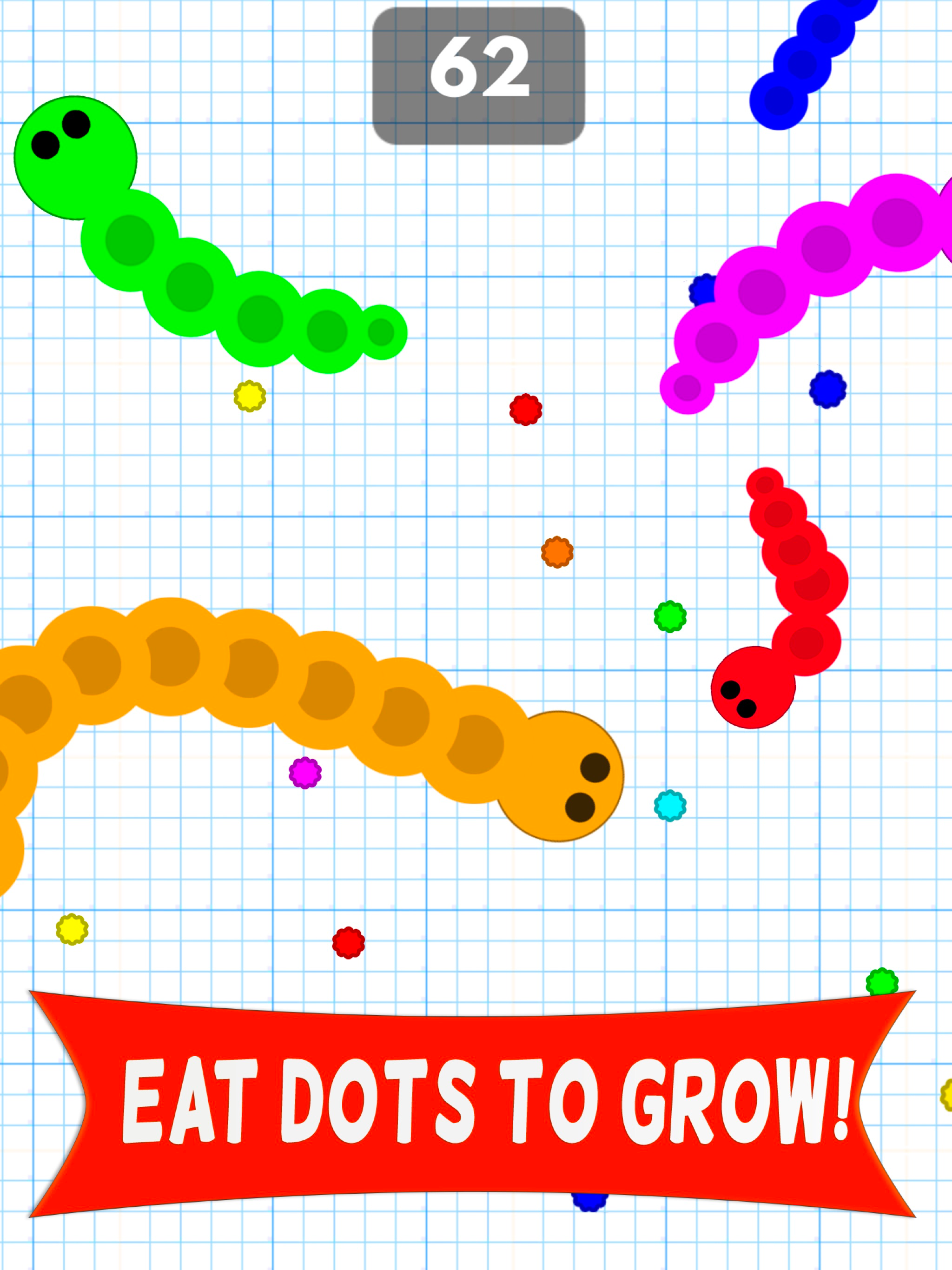 Eat Snakes - Crazy Worm Arena