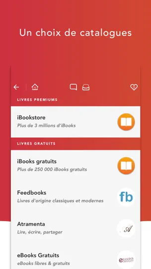 Capture d'écran de EBook Search - EPUBs & IBooks sur iPhone 3