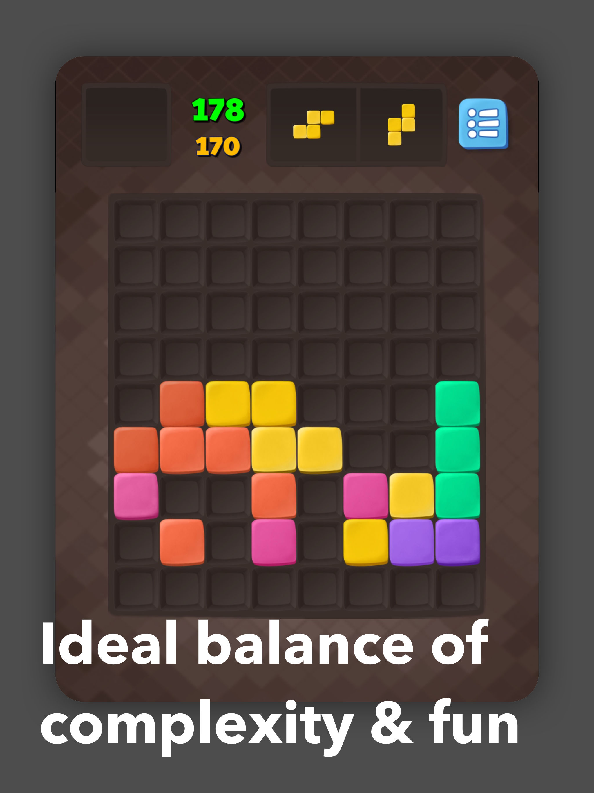 Quadris - new brick puzzle