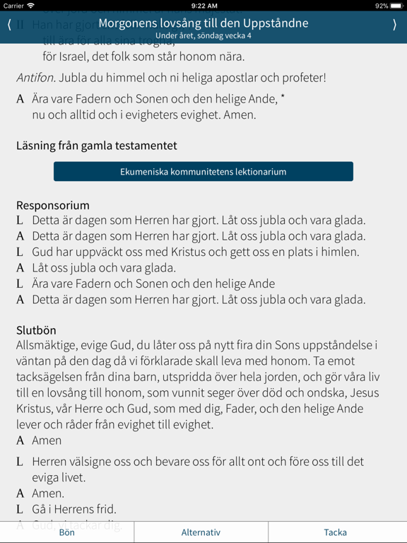 Tidegärden iPad screenshot 4 - Reference app