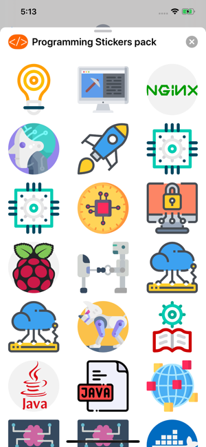 Programming Stickers pack(圖1)-速報App
