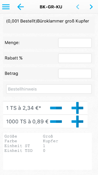 Screenshot #3 pour Der Ordersatz 2.0