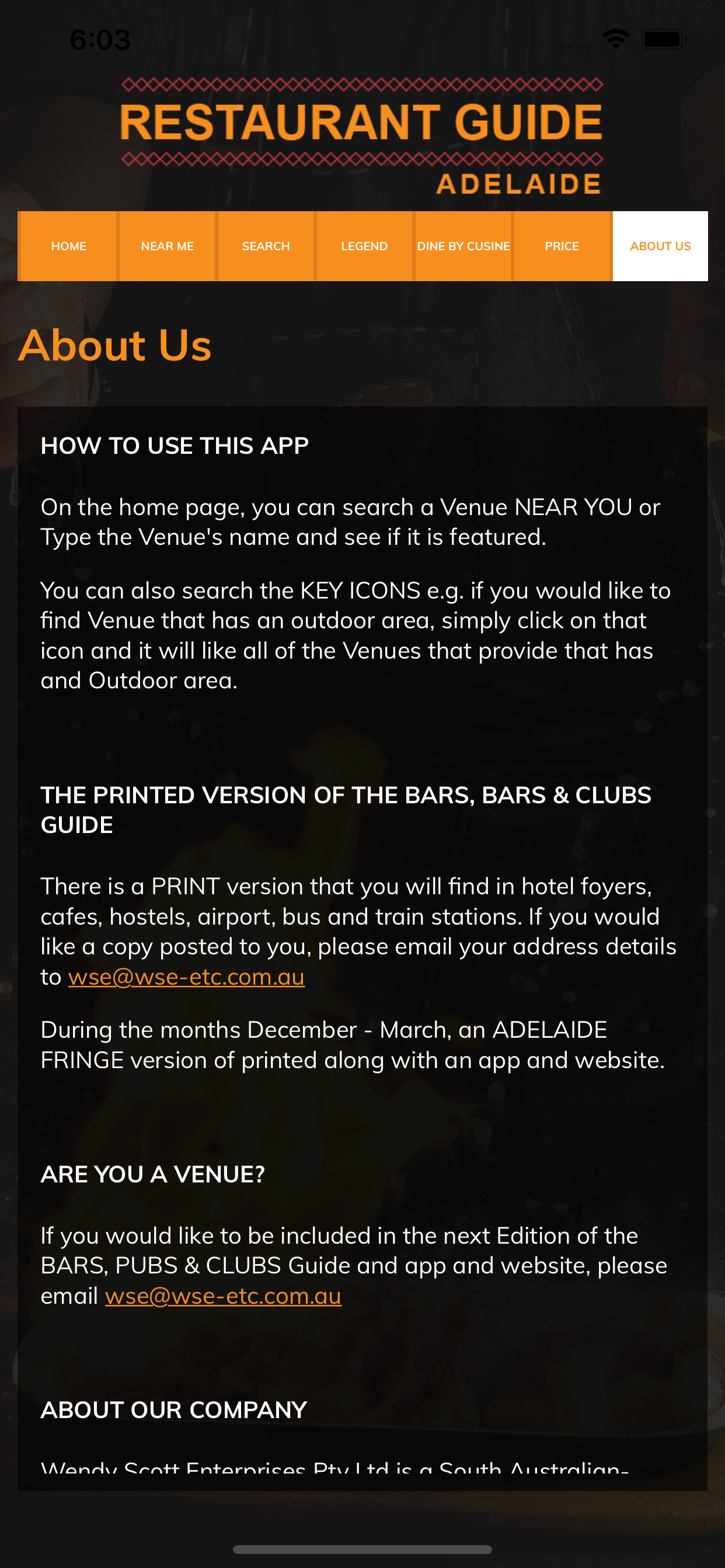 Adelaide Restaurant Guide 2020 screenshot 8