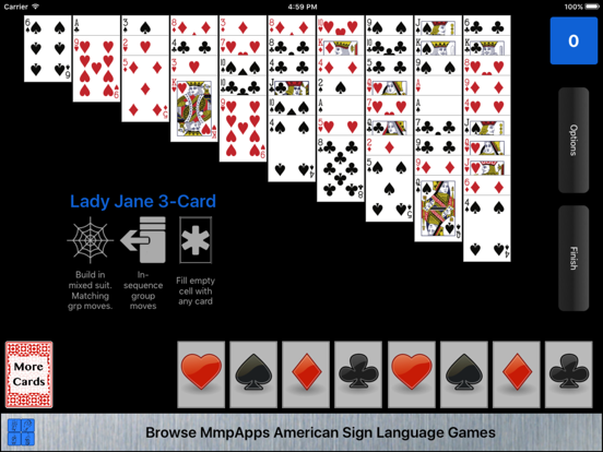 Screenshot #5 pour Lady Jane Solitaire