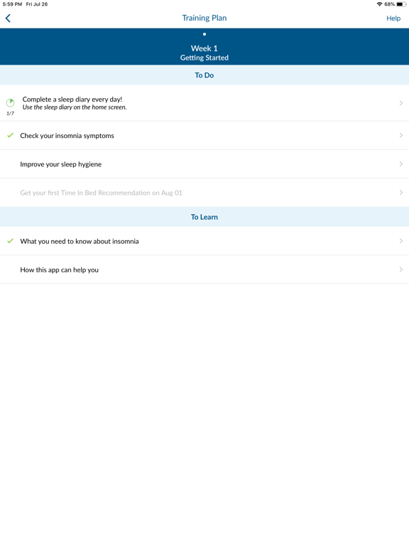 Insomnia Explorer iPad screenshot