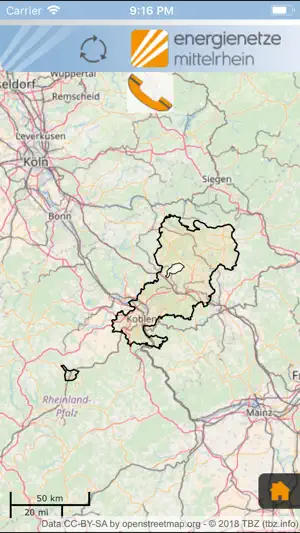 enm NetzInformation screenshot 2