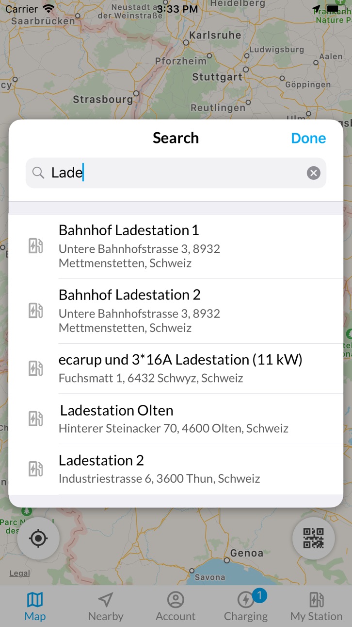 iPhone screenshot