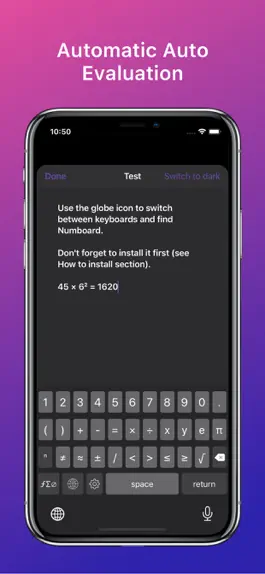 Game screenshot Numboard – Scientific Keyboard hack