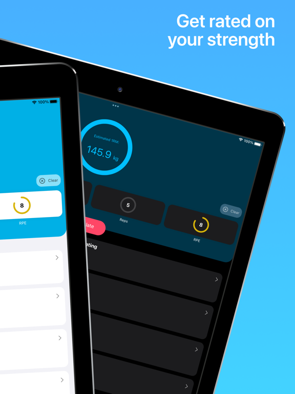 Rep Reserve iPad screenshot 2 - Health & Fitness app