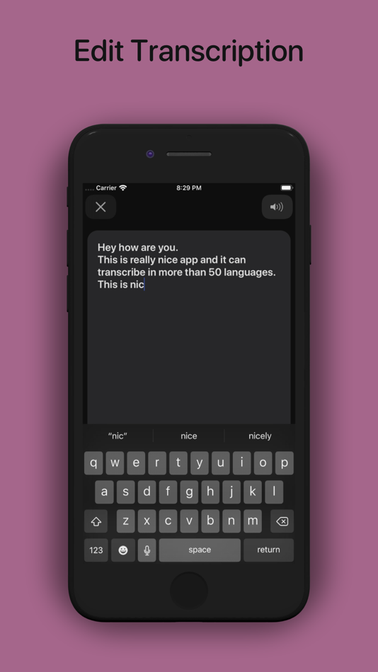 #7. Record Me (With Transcription) (iOS) โดย: priyans brahmbhatt