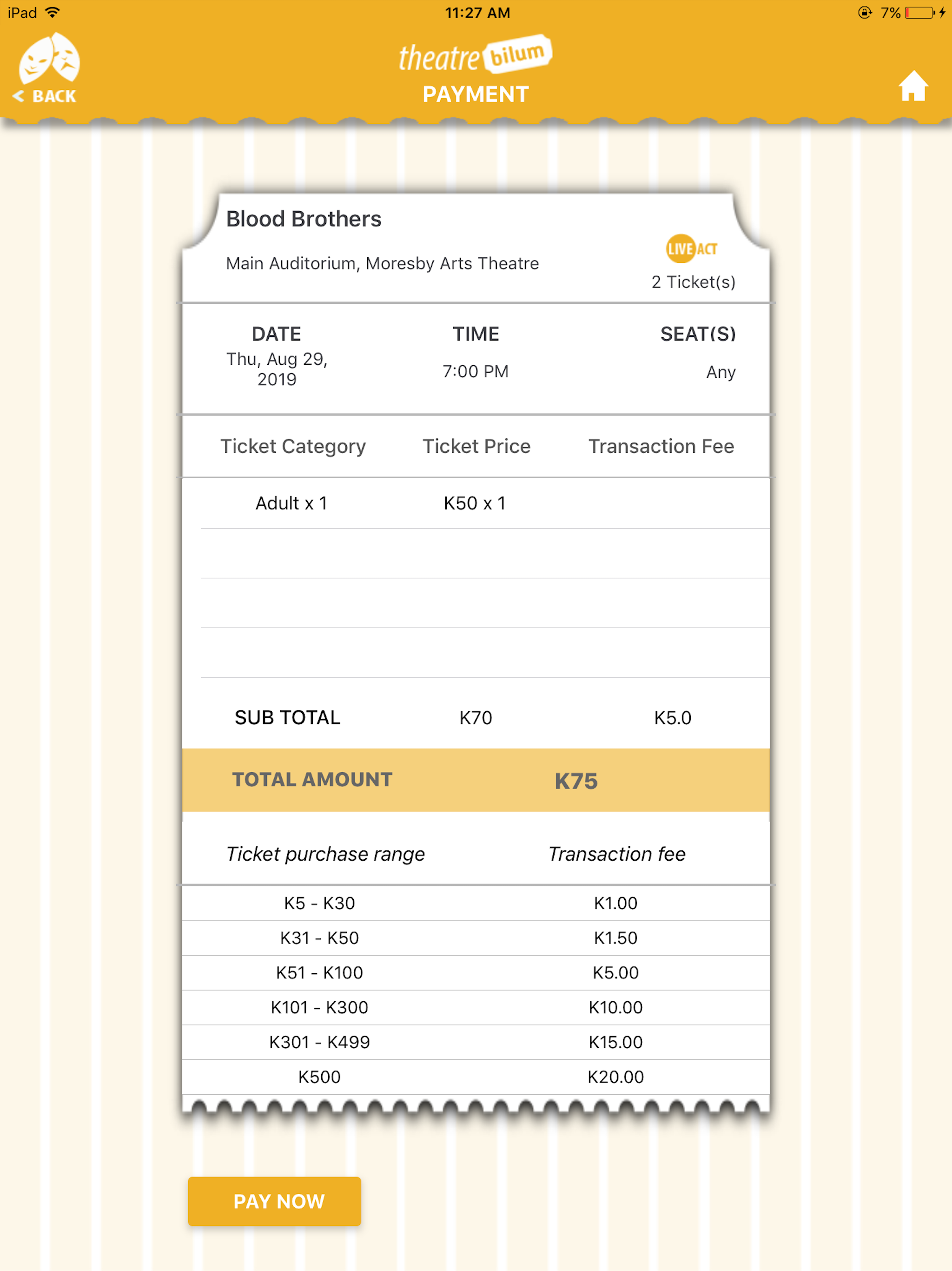 Ticket Bilum screenshot 16