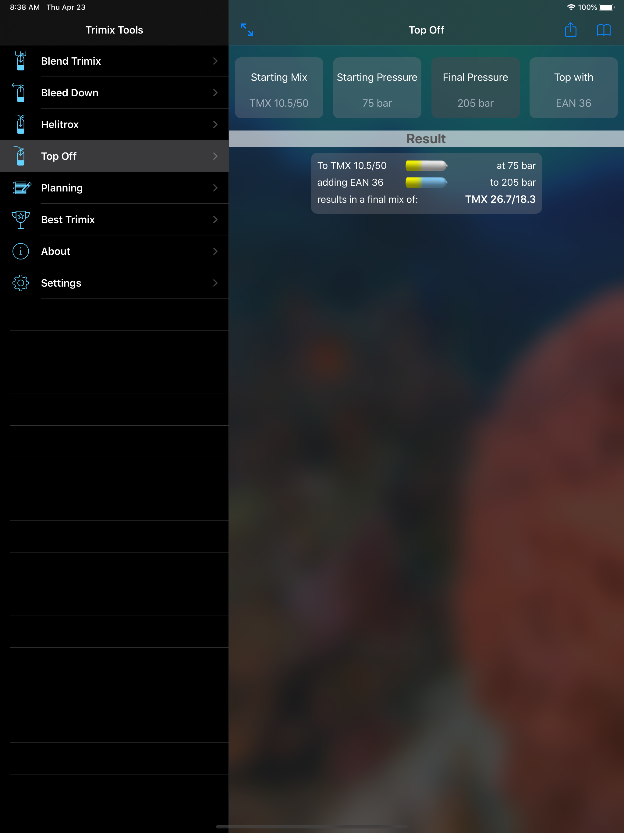 Trimix Tools