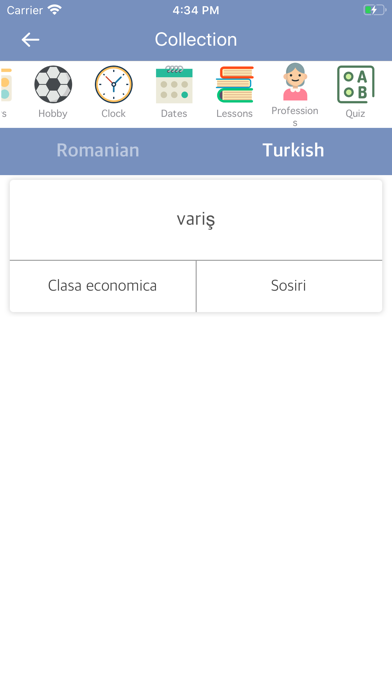 Screenshot #2 pour Romanian Turkish Dictionary
