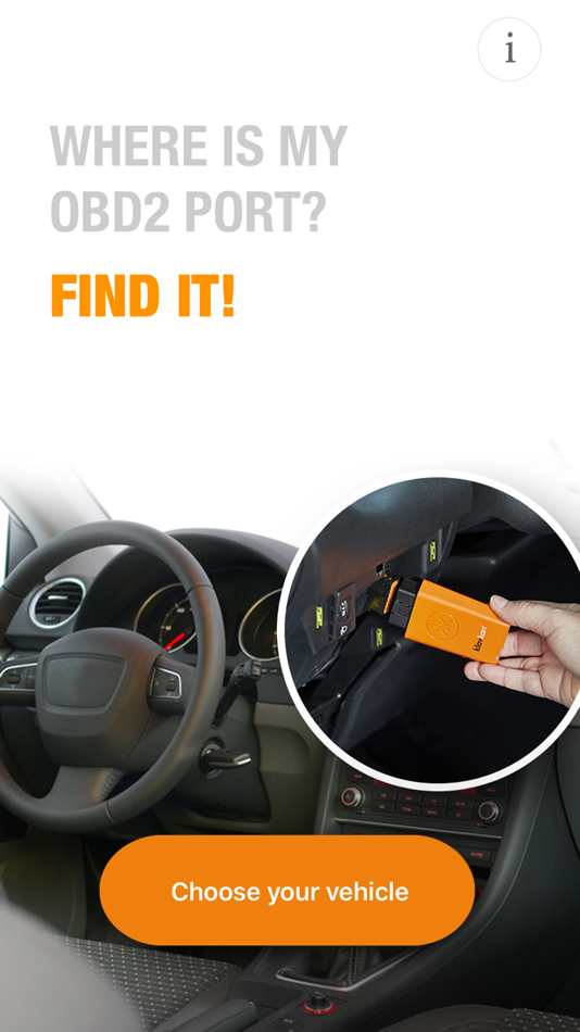 #1. Where is my OBD2 port? Find it (iOS) 由: OUTILS OBD FACILE SARL