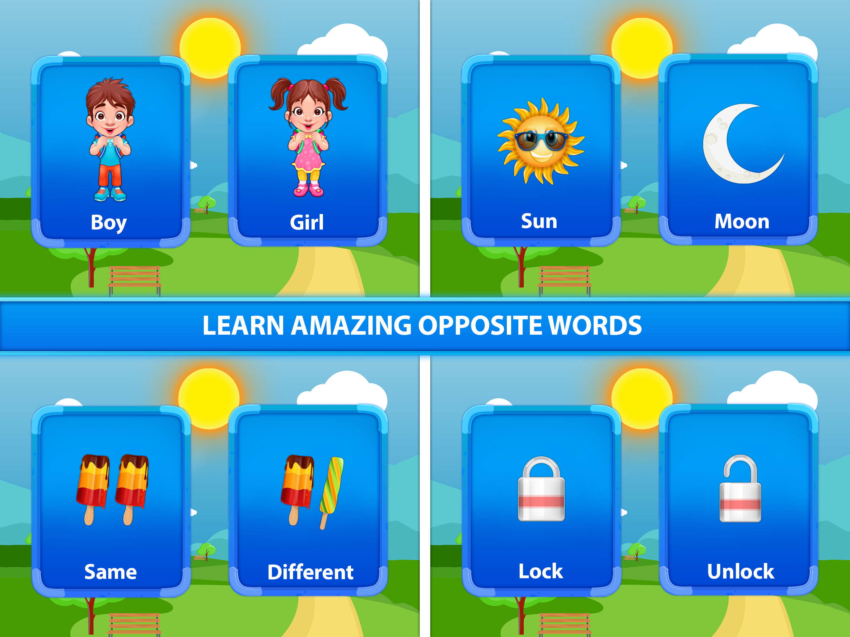 Learn Opposite Words with fun screenshot 6