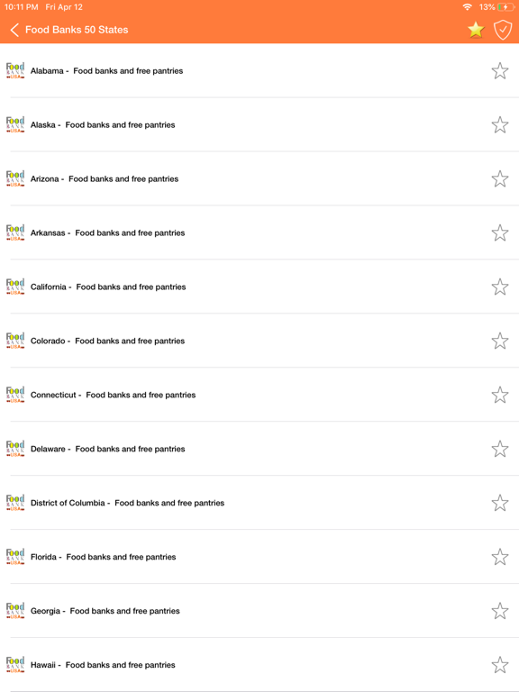 Screenshot #5 pour Food Banks Directory - USA