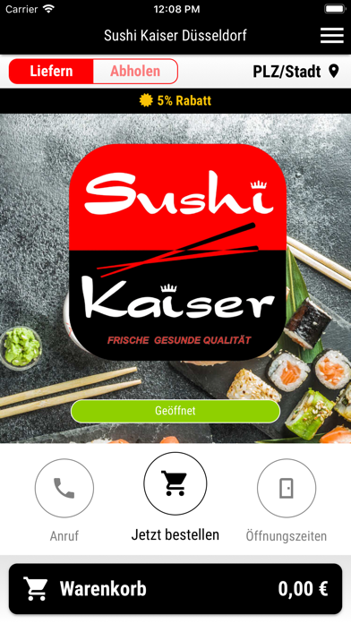 Screenshot #1 pour Sushi Kaiser Düsseldorf