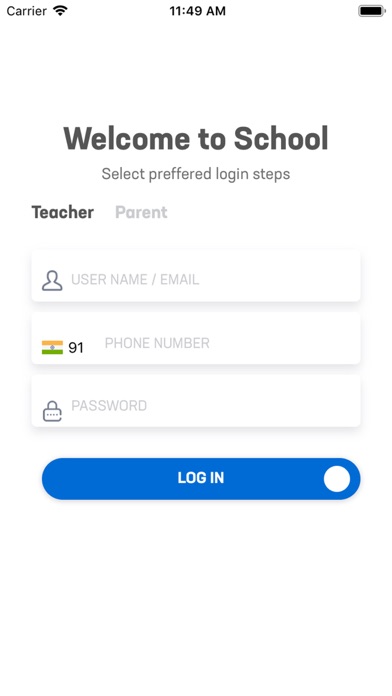 Screenshot #1 pour School App Mgmt