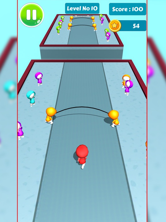 Screenshot #5 pour Rope Run - Fun Race Game 3D!