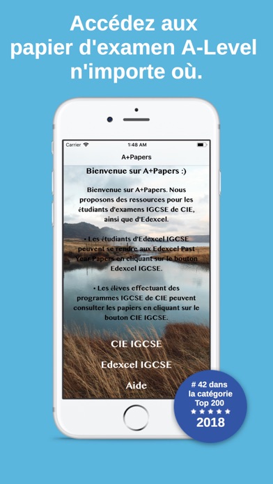 Screenshot #1 pour A+Papers: Papiers de IGCSE