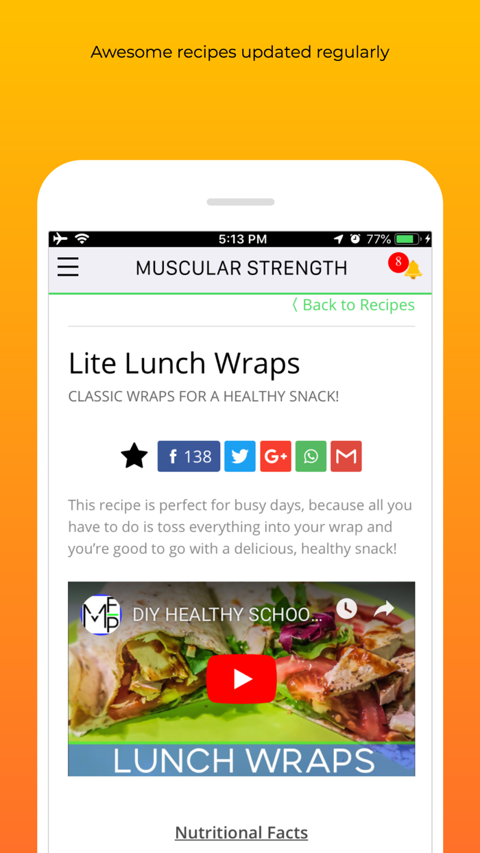 Muscular Strength App