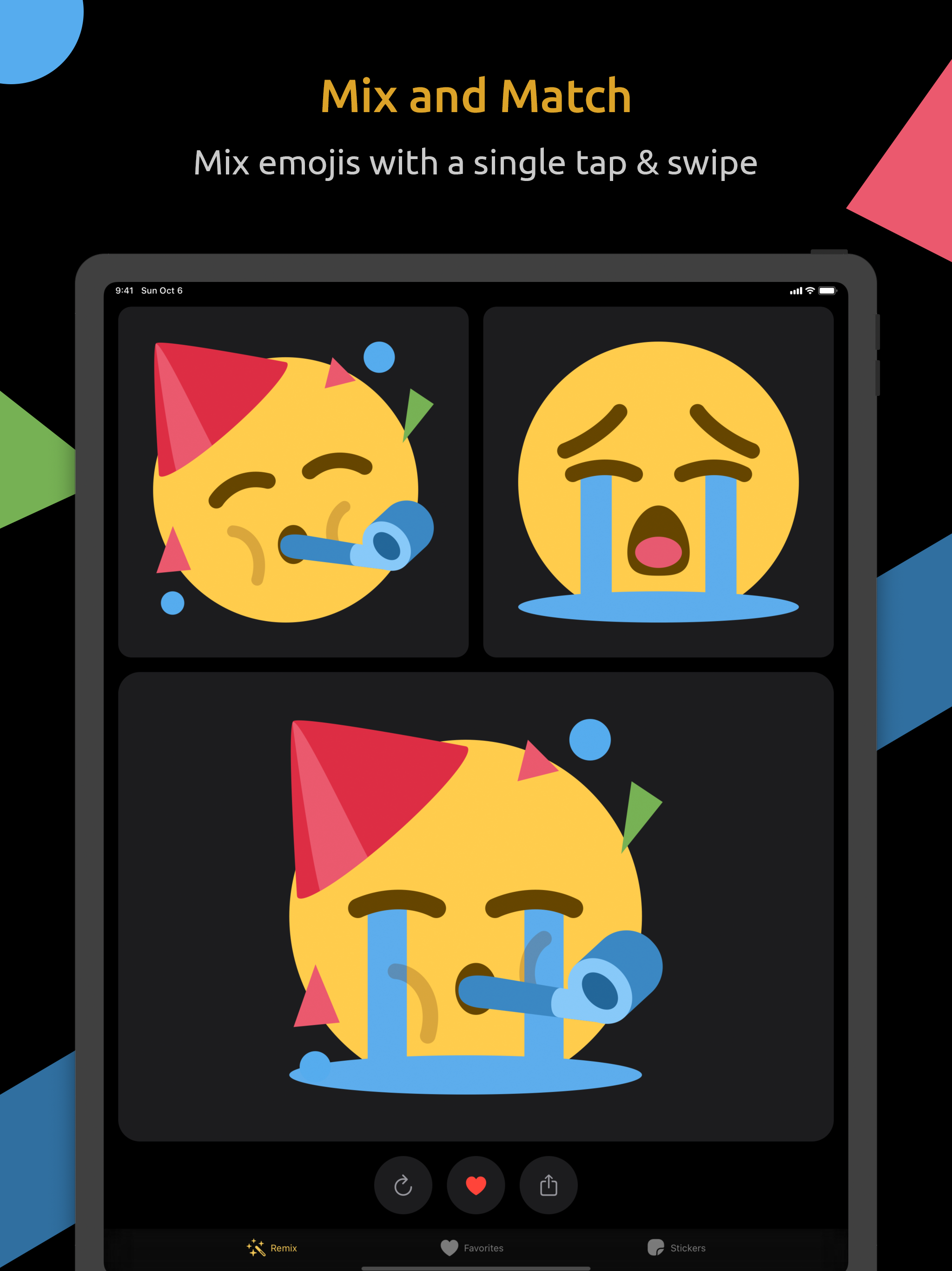 Remix - Emoji Mashup & Sticker screenshot 6
