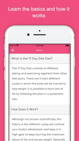Game screenshot 17 Day Diet Guide apk