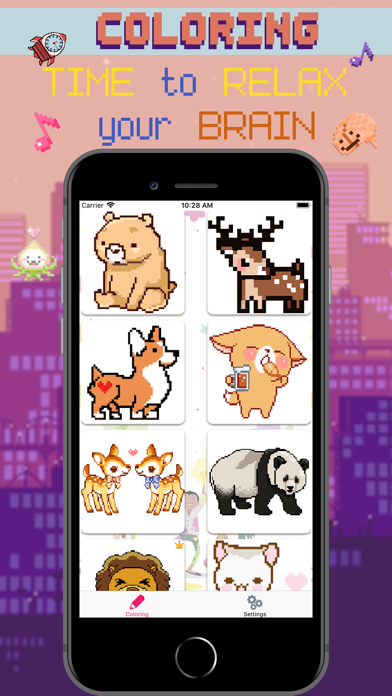 Screenshot #2 pour Number Paint Art Pixel Color