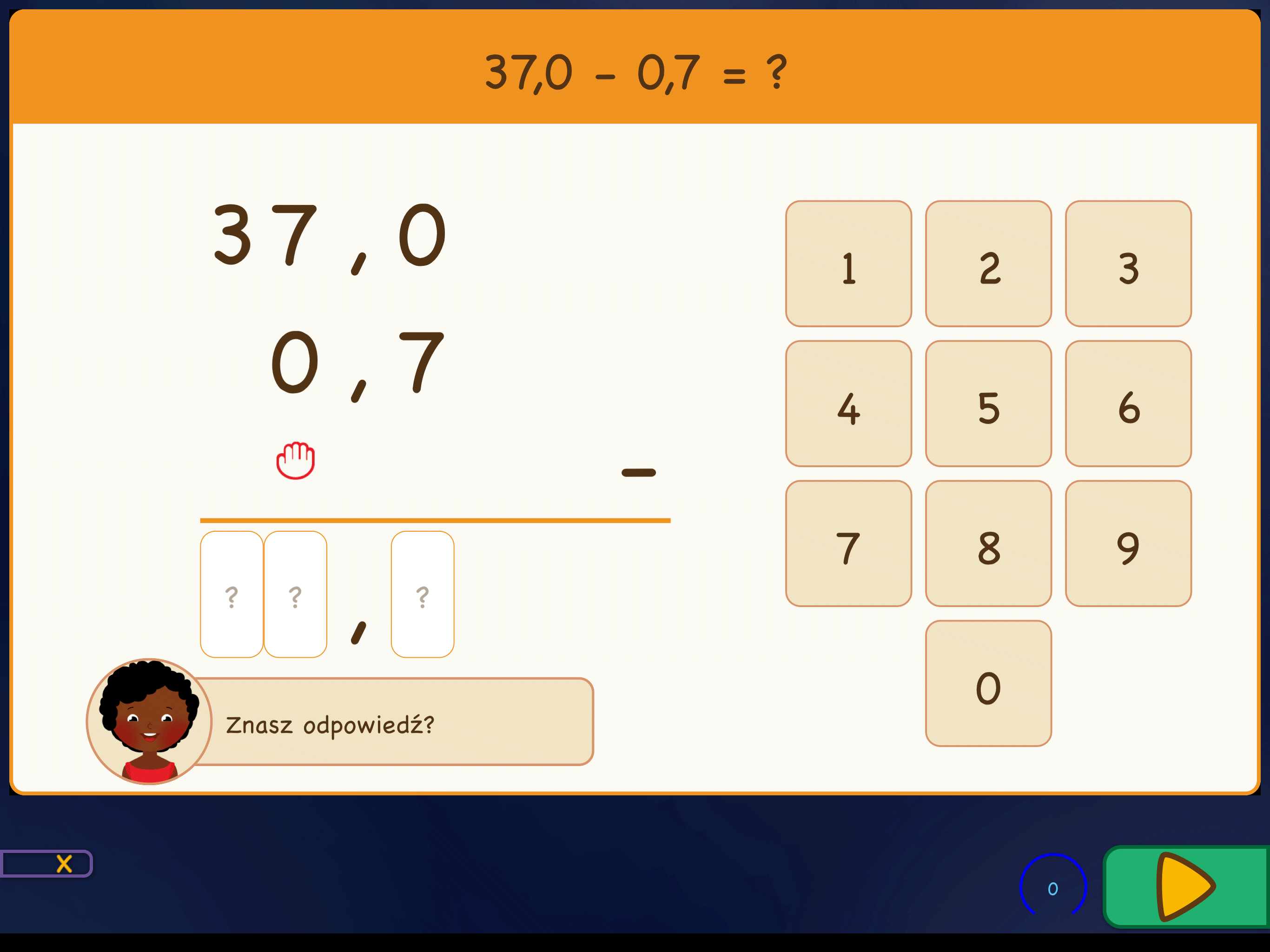 Ułamki dziesiętne - Magiwise screenshot 18
